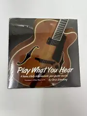 PLAY WHAT YOU HEAR Intermediate Jazz Guitar Course Chris Standring CD-ROM Mac PC