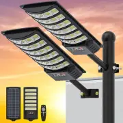 Solar Street Lights Outdoor Waterproof,45000LM 320°Wide Angle Solar Light,573...
