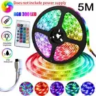 US Local 5M 16.4 ft LED Strip Light SMD 2358 RGB+24 Key Remote Controller