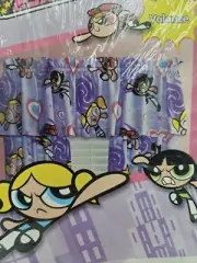 New Powerpuff Girls Vintage Window Valance 84x15 Purple- MULTIPLE AVAILABLE