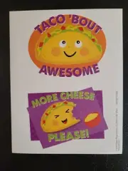 scratch and sniff stickers NEW Eureka set/4 Taco scent