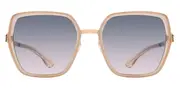 Ic! Berlin IC0022-D Zoe S. Rosé-Gold-Ice-Tea Women’s Sunglasses Brown Size 59