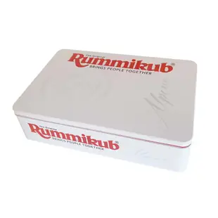 哿哿桌遊｜拉密外出型鐵盒新版Rummikub Alpine