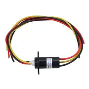 BQLZR 30A 240V 250rpm 3-way Conductors Circuits Slip Ring for Test Equipment
