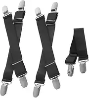 Pcs Elastic Boot Clip Straps Motorcycle Riding Pant Clips Elastic Boot Straps for Women Men High Elasticity Anti-slip Adjustable Size
