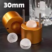 30mm/ 1" Ice Ball Maker Aluminum Sphere Round Ice Molding Ice Hockey Machine