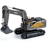 Excavator 1:50 Diecast Engineering Vehicle Construction Crawler Excavator Model