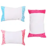 50Pcs Blank Cartoon Pillow Case Cushion Cover for Car Home Sofa DIY Decor