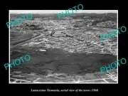 OLD 8x6 HISTORIC PHOTO OF LAUNCESTON TASMANIA AERIAL VIEW OF THE TOWN c1960 1