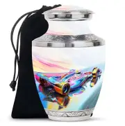 Prismatic Speed Illusion Car Unique Cremation For Human Ashes 10 Inch