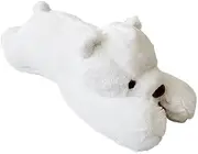4lbs Polar Bear Weighted Stuffed Animals, 24 inch Weighted Plush Stuffed Animals for Adults, Cute Soft Weighted Plush Throw Animal Pillow Toy, Birthday Gifts for Adults Kids