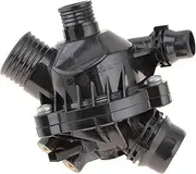 Engine Coolant Thermostat Compatible with BMW E63/E64 630i,E65/E66/E67 730i,E84 X1 25i,28i,E83 X3 2.5i,3.0i,25i,30i 11537536655,11537544788