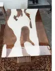 High-Quality White Epoxy Resin Dining Table Modern Design Console Bar Desk Decor