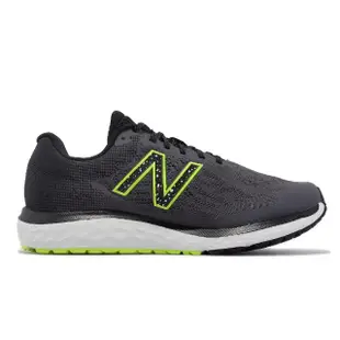 【NEW BALANCE】慢跑鞋 Fresh Foam 680 V7 4E 超寬楦 男鞋 深灰 螢光綠 反光 NB 紐巴倫(M680KN7-4E)