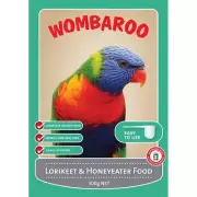 Wombaroo Lorikeet & Honeyeater Food 300g Complete Nectar Food