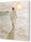 Christian Jesus Easter Wall Art Canvas Prints - Modern Religious Wall Decor Fram