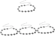 [OATIPHO] Metal Belt Chain Bra Chain Jewelry for Women Belly Chains for The Waist Metal Body Chain