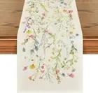 Wildflowers Floral Table Runner Spring Flowers Seasonal Home Kitchen Dining New
