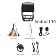 9'' Android 10.0 1+16G Car Radio Stereo GPS Wifi FM For Suzuki Jimny 2007-2012