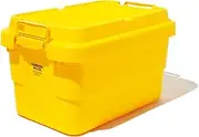 GORDON MILLER 1744763 Stacking Trunk Cargo Storage Box 50L Yellow