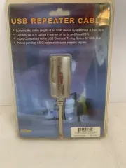Micro Connectors, Inc. 16 feet USB 2.0 Active Extension Booster (E07-110), New