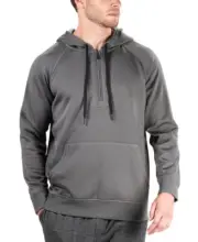 Natori Men's Sathya Relaxed-Fit 1/4-Zip Pajama Hoodie