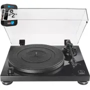 Audio-Technica Fully Manual Belt-Drive Turntable with 2 Year Extended Warranty
