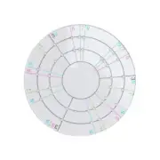 Circular Divider Pottery Trimming Shaping Tool Acrylic Clay Round Divider