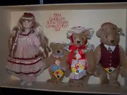 Steiff Suzanne Gibson 1984 Goldilocks & 3 Bears LE Set #1899/2000 NRFB