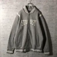 在飛比找Yahoo!奇摩拍賣優惠-Stussy 棒球外套