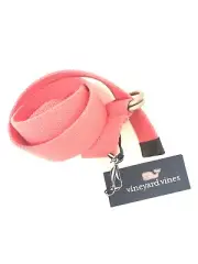 NWT Vineyard Vines Men's SOLID CANVAS D RING BELT M $48