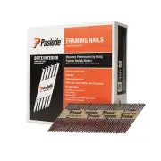 Paslode, Framing Nails, 650836, 30 Degree RounDrive Brite, 3 inch x .120 Gauge