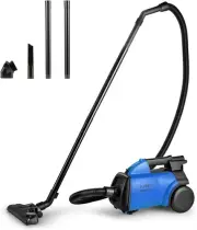 Bagged Canister Vacuum Cleaner, 3670H W/ 2Bags, 3670H-Blue