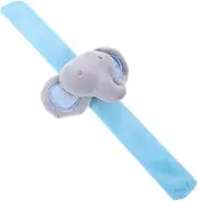 SUPVOX Plush Elephant Slap Wristband Adorable Animal Design for Parties Easy to Wear Cartoon Slap Bracelet Lightweight Party Favor