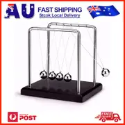 Newton'S Cradle, Desk Ball Stress Toy, Decor Pendulum, Physics Science Ball, AU