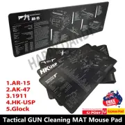 Cleaning Bench Repair Mat Gaming Mouse Pad A-R/15 A-K/47 1911 HK-USP
