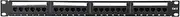 24Port CAT6 Network Cable Rack, Network Adapter, CAT6 24 Port Patch Panel Rack, Cable Wall Mounted Bracket Tool
