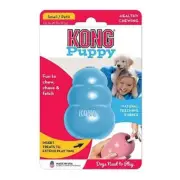 Kong Puppy Small Rubber Teething Dog Treat Dispenser Chew Toy KP3 Blue