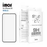 【賽門音響】IMOS IPHONE XS MAX/XS/XR/X IMOS SOLID EX 3D康寧滿版玻璃保護貼