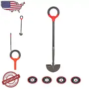 Lightweight Carbon Steel Edger with Ergonomic Grip for Effortless Garden Care