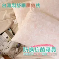 在飛比找momo購物網優惠-【R.Q.POLO】台灣製防蹣抗菌舒眠壓縮枕(2入)