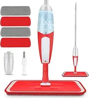 UMAYCOOL Spray Mop for Floor Cleaning, Floor Mop Microfiber Spray Mop Dry Wet Mop Dust Mop with 4 Reusable Mop Pads & 550ML Refillable Bottle for Cleaning Laminate, Tile, Wood, Hardwood Floor