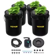 DWC Hydroponic System 5 Gal. Buckets Deep Water Culture Growing Bucket Hydroponi