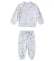 [Molo] Molo Baby Disc cotton sweatshirt and sweatpants set M 12 blue