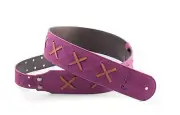 RightOn! Legend David Gilmour/Hendrix Guitar Strap; Purple