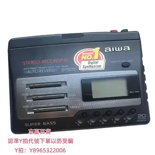 卡帶機aiwa愛華jx729磁帶機隨身聽walkman播放器jx719日本原裝px390