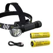 Nitecore HC35 Rechargeable LED Headlamp - 4 x CREE XP-G3 S3 w/NL2150HPR & NL2140