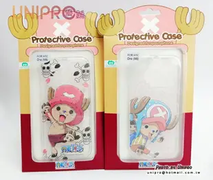 【UNIPRO】HTC NEW ONE M8 航海王 海賊王 One Piece 手機殼 透明 軟殼 TPU 保護套 喬巴