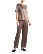 Natori Glamour Satin Sleep Top