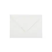 JAM Paper A7 Strathmore Invitation Envelopes w/Euro Flap 5.25x7.25 White Wove